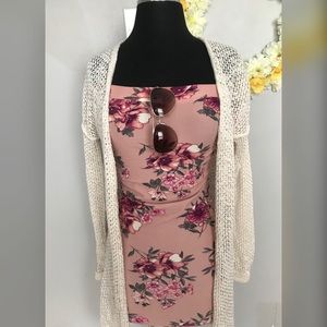 Charlotte Russe floral Off the shoulder dress